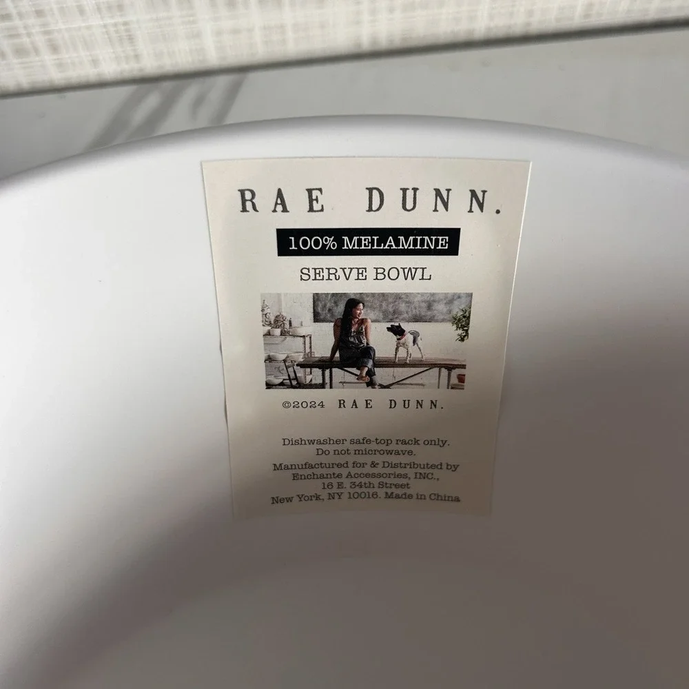 Rae Dunn Serving Bowl 